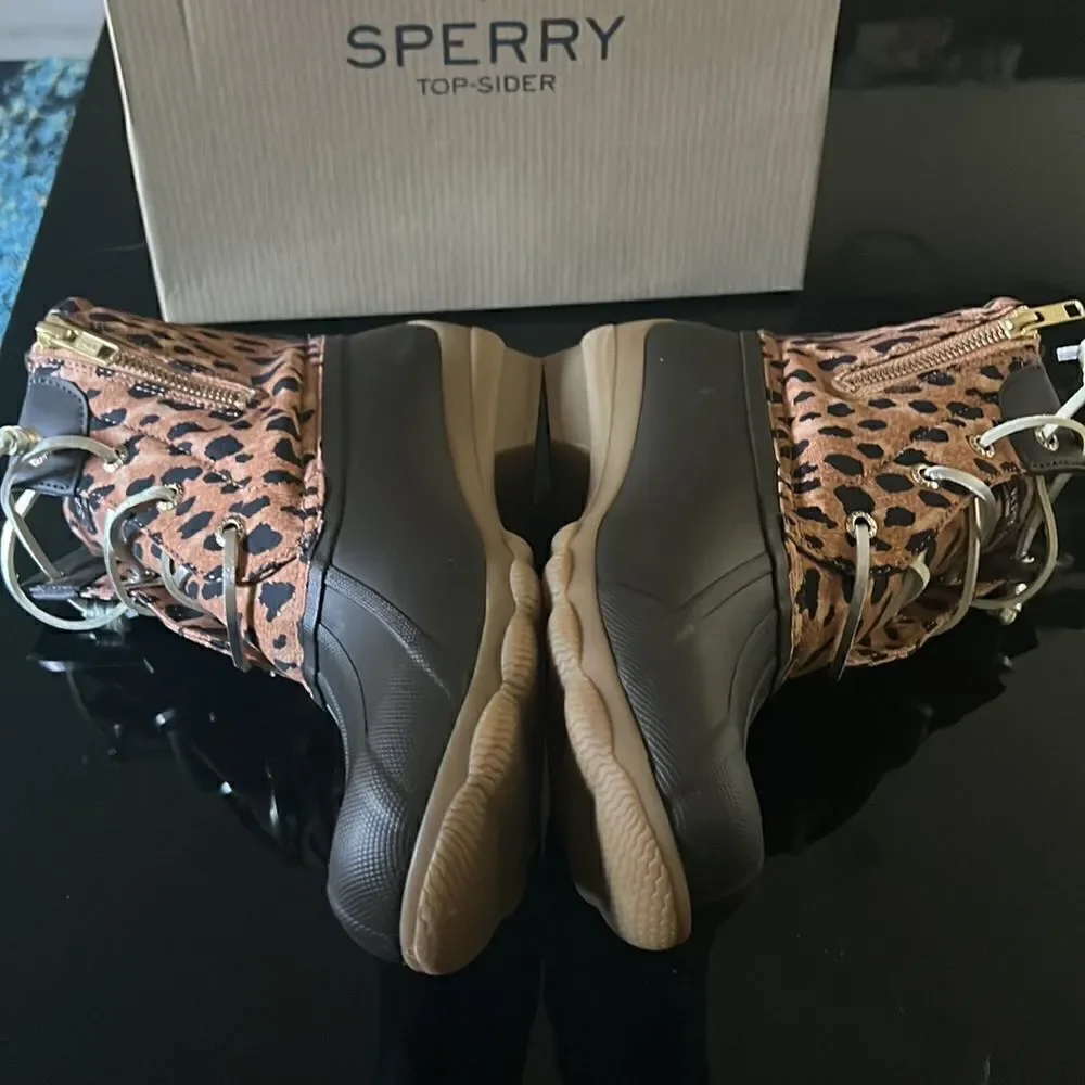 NEW SPERRY gulf duck toe boots 8.5